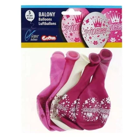 Gemar 12 cali 25 szt Princess Księżniczki balony