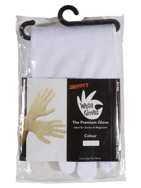 Rękawiczki krótkie Białe