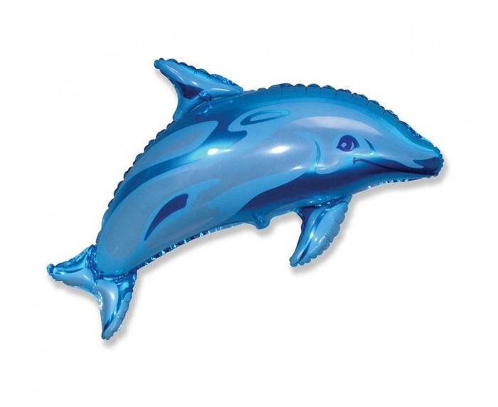 Balon foliowy Delfin różowy 24 cale