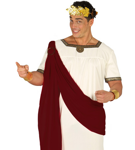 Strój Antyczny Grek Rzymianin dla dorosłych Cezar