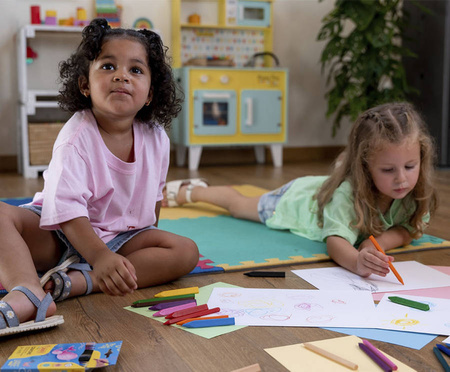 Kredki świecowe 12 kolorów Plastic crayons (heksagonalne) JOVI
