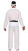 Karateka kimono białe Strój dla dorosłych