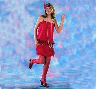 Dama w Czerwieni - strój dla dorosłych r. uniwersalny