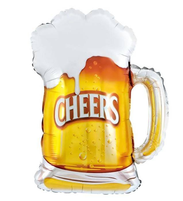 Kufel Piwa Cheers balon foliowy 58x73 cm