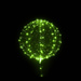 Balon świecący LED ZIElONY zestaw (balon + lampki)