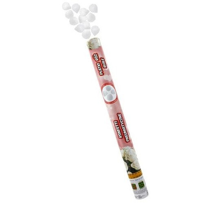 Konfetti pneumatyczne płatki róż tekstylne 60cm