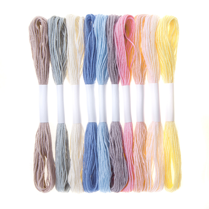 Mulina kolorowa zestaw 10 x 8 m Pastel