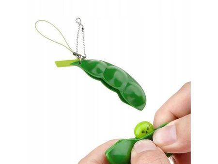 Brelok antystresowy dla dzieci groszek fasolka zabawka