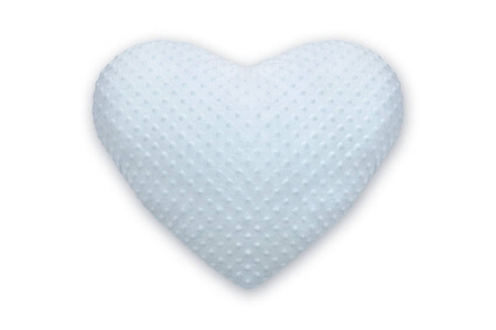 Dream Pillow poduszka SERCE plusz minky 50 x 60 cm 1 szt. OUTLET - powystawowa