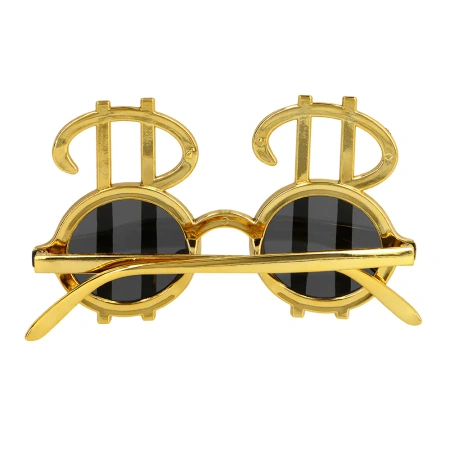 Zestaw szelki, mucha i okulary Dolar złoto czarny