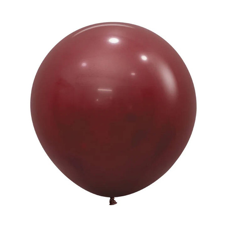 Balon 24 cale Sempertex Solid 1 szt. Merlot