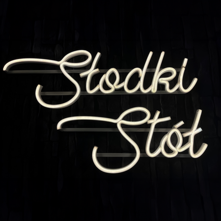 Napis LED neon - Słodki Stół