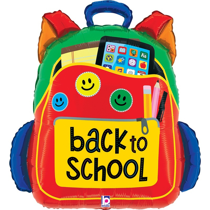 Balon foliowy Plecak szkolny Back To School Grabo 25 cali