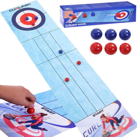CURLING planszowa gra zręcznościowa czajniki