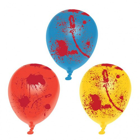 Balony Anagram 6 szt  Ślady Krwi