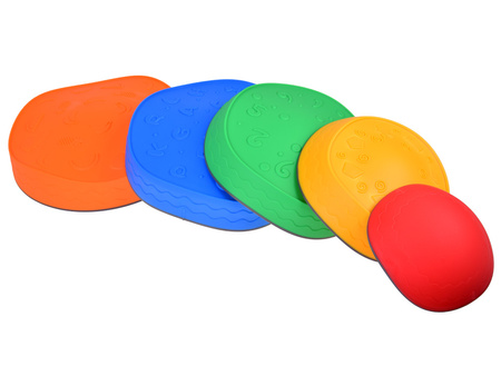 Ścieżka Sensoryczna balansująca - kamienie do treningu równowagi 5 szt.