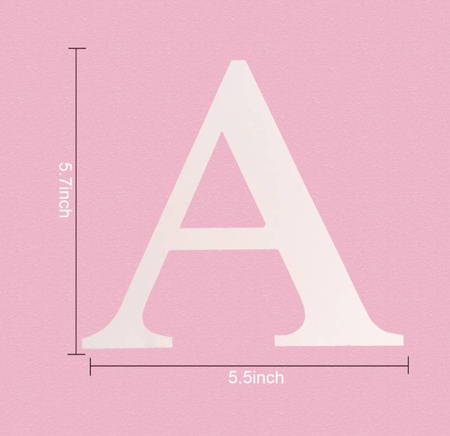 Zestaw pudełek 30 cm na balony BOX DEKORACYJNY litery BABY 4 szt.