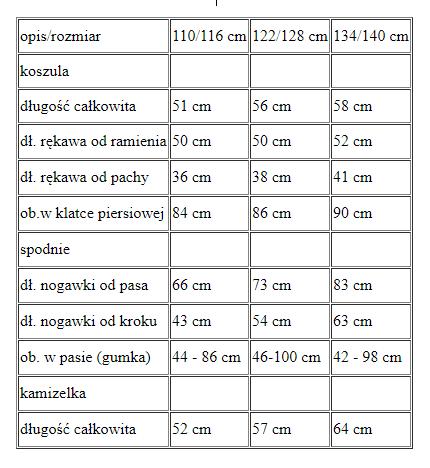 Strój KRAKOWIAK Paski