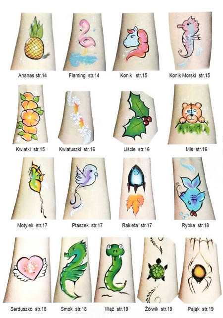 E-BOOK Książka Malowanie buziek Level UP! Vademecum Animatora cz.2