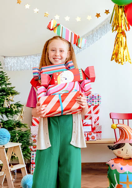 Balon gumowy świąteczny Candy Land 12 cali 1 szt. mix