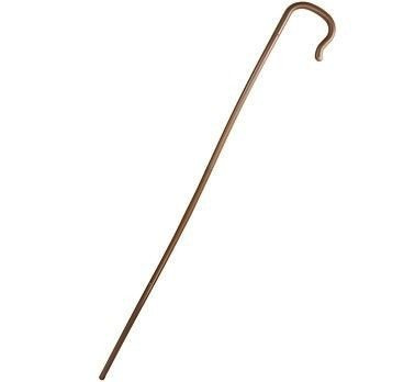 PASTORAŁ laska Mikołaja składany brązowy na Jasełka 167 cm