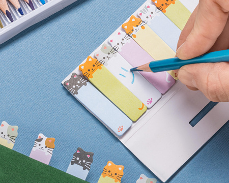 Zakładki samoprzylepne KOTKI - NOWY WZÓR