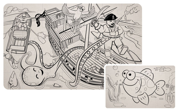 HOCKO Układanka PIRACI