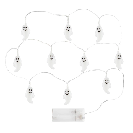 Girlanda świetlna LED duszki halloween 200 cm