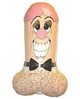 Balon foliowy Mr Penis wieczór panieński 36"
