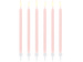 Świeczki urodzinowe długie różowe 14 cm 12 szt.