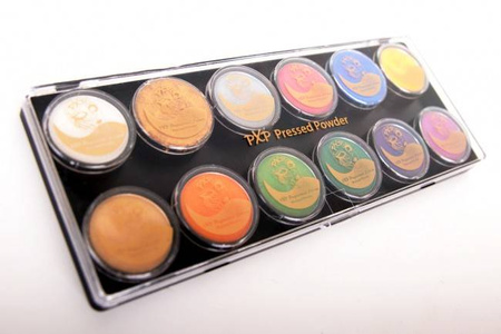 Puder prasowany Paleta PXP by PartyXplosion 12 x 5g