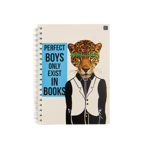 Kołozeszyt B5 100 kartkowy w kratke 843 kolorowe marginesy (MIX)