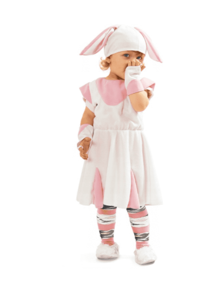 Sukienka strój dla dziewczynki KRÓLICZEK