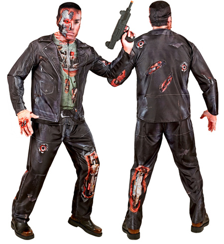 Cyborg szybki strój dla dorosłych Halloween