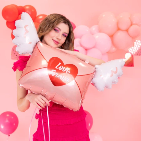 Balon foliowy List Love Forever 89,5 x 64cm