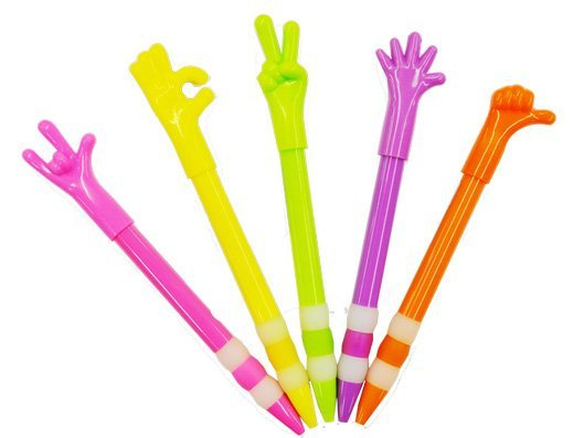 Długopis kolorowy nakładka rączka Schemat 1 szt.