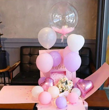 Pudełko na prezent BOX Surprise 50x50x50 cm różne kolory