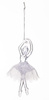 Zawieszki na choinkę bombki baletnice 2 szt.