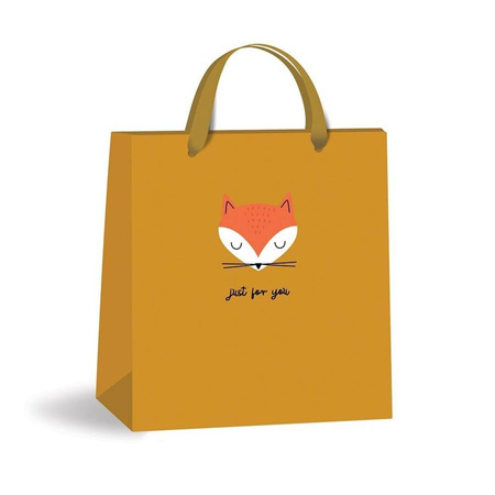 Torebka prezentowa ZWIERZĄTKA 25 x 21,5 cm mix