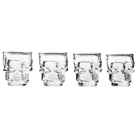 Kielony czaszki 4 szt.