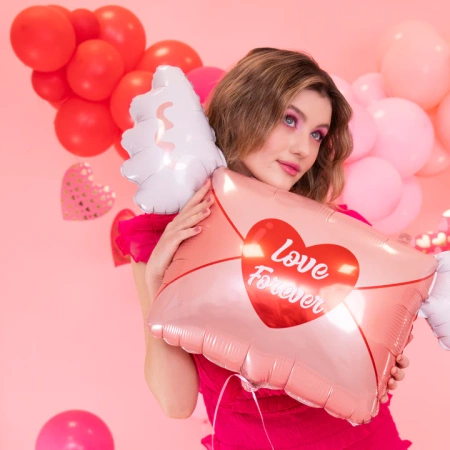 Balon foliowy List Love Forever 89,5 x 64cm