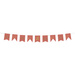 Baner urodzinowy girlanda Golden Dusk z naklejkami DIY 4m