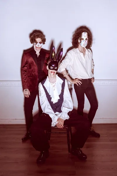 Maska Czaszka biała z zębami 16.5x14cm