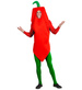 Strój Papryka czerwona, papryczka chili dla dorosłych rozmiar uniwersalny