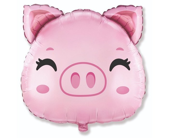 Świnka balon foliowy 24"