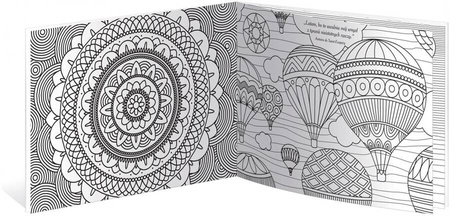 Kolorowanka dla dorosłych Srebrne Sny A4 16 kartek