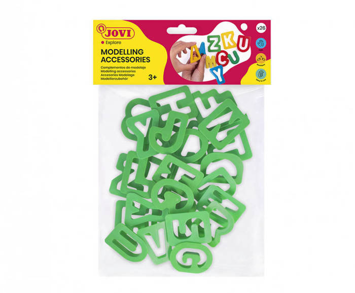 Foremki do ciastoliny plasteliny alfabet LITERY JOVI
