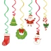 Girlanda Świderki wiszące Boże Narodzenie mix. 6szt.
