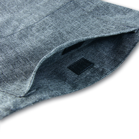 Organizer animatora duży szary z czarnym paskiem