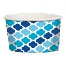 Pojemniki okrągłe na lody słodycze przekąski 12 szt